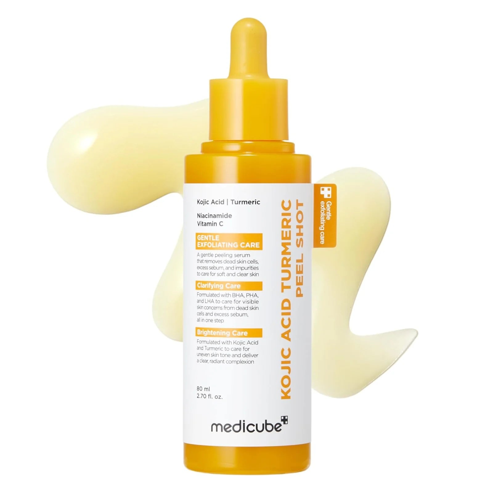 MEDICUBE KOJIC ACID TURMERIC PEEL SHOT 80ML