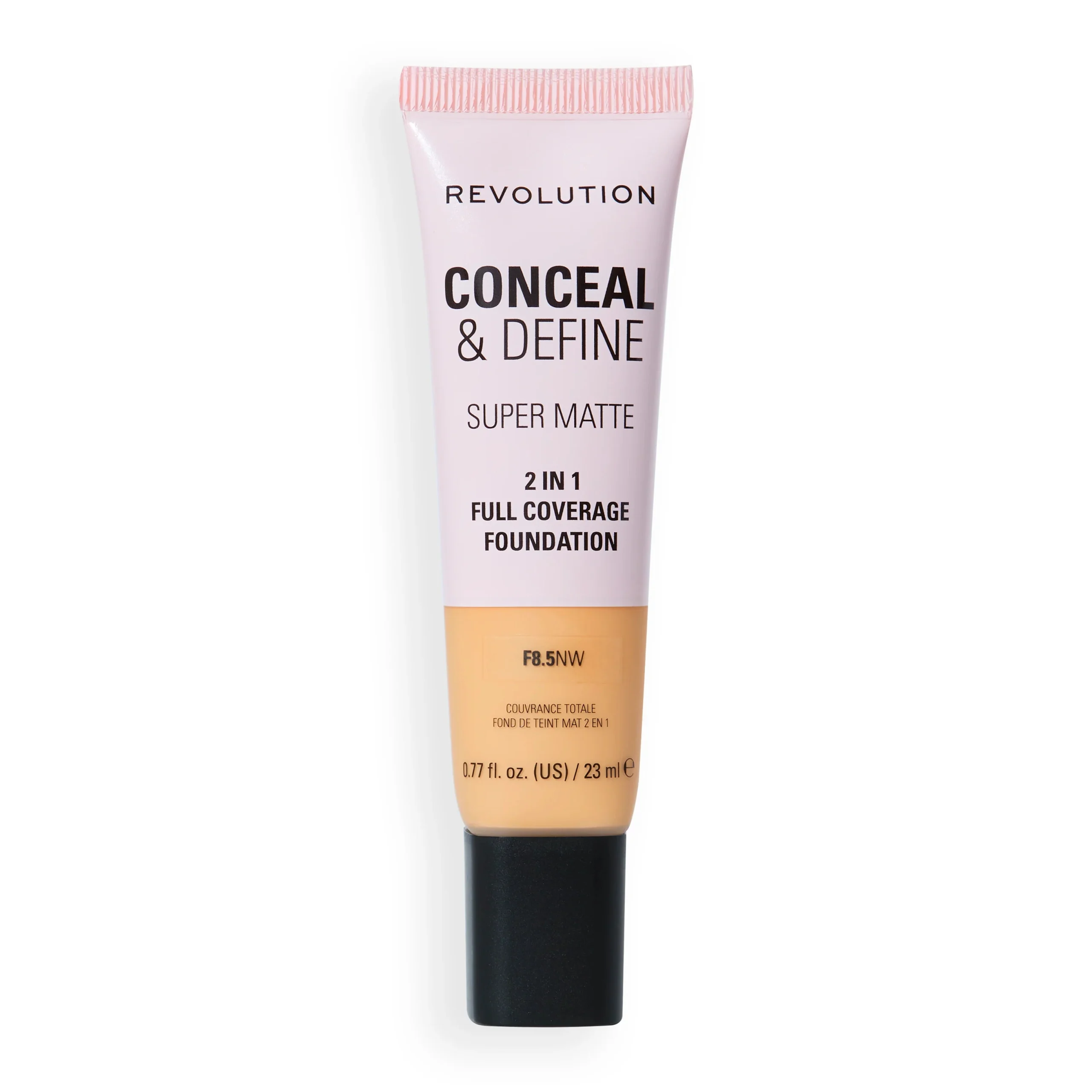 Revolution Conceal and Define Full Cover Tube Foundation F8.5