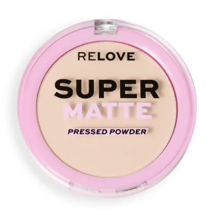 RELOVE SUPER MATTE PRESSED POWDER TRANSLUCENT