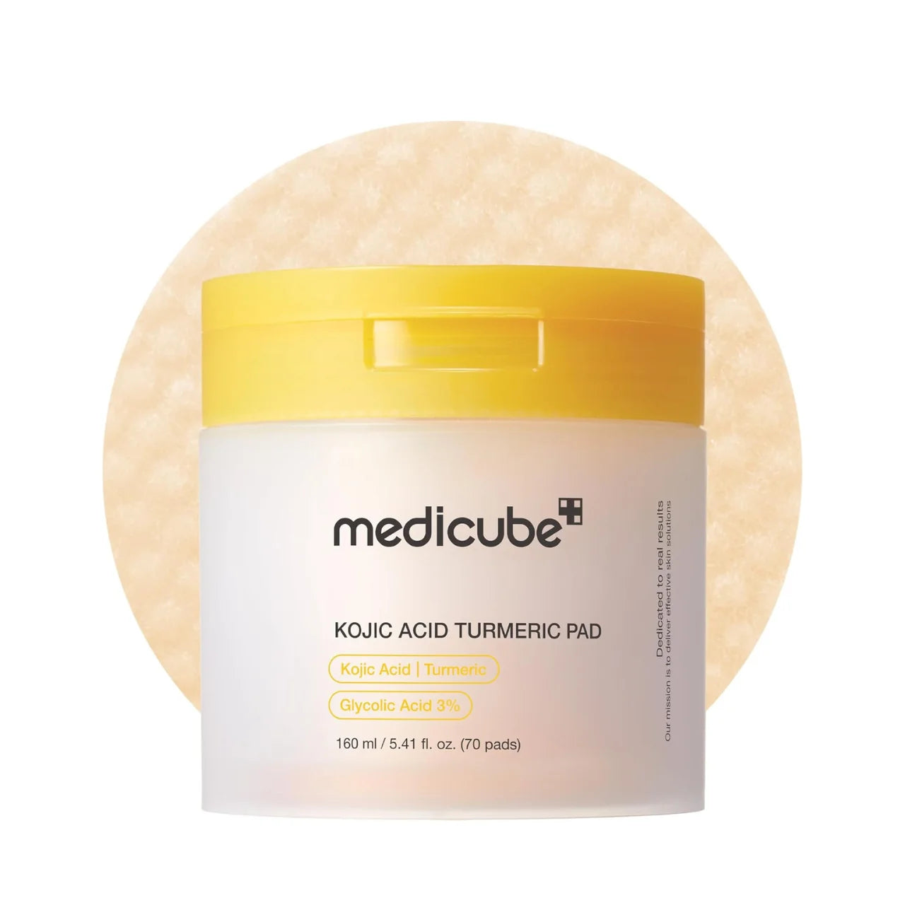 MEDICUBE KOJIC ACID TUMERIC PAD 70 PADS 160 ML