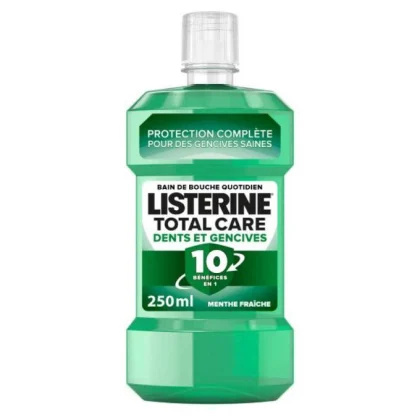 LISTERINE BAIN DE BOUCHE TOTAL CARE 10 PROTECTION DENTS ET GENCIVES 250ML