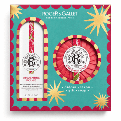 Roger&Gallet Gingembre Rouge Eau Parfumée 30 ml = Savon 100 g Offert