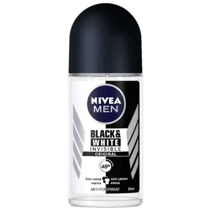 NIVEA MEN DEODORANT ROLL-ON BLACK & WHITE ORIGINAL 50ML