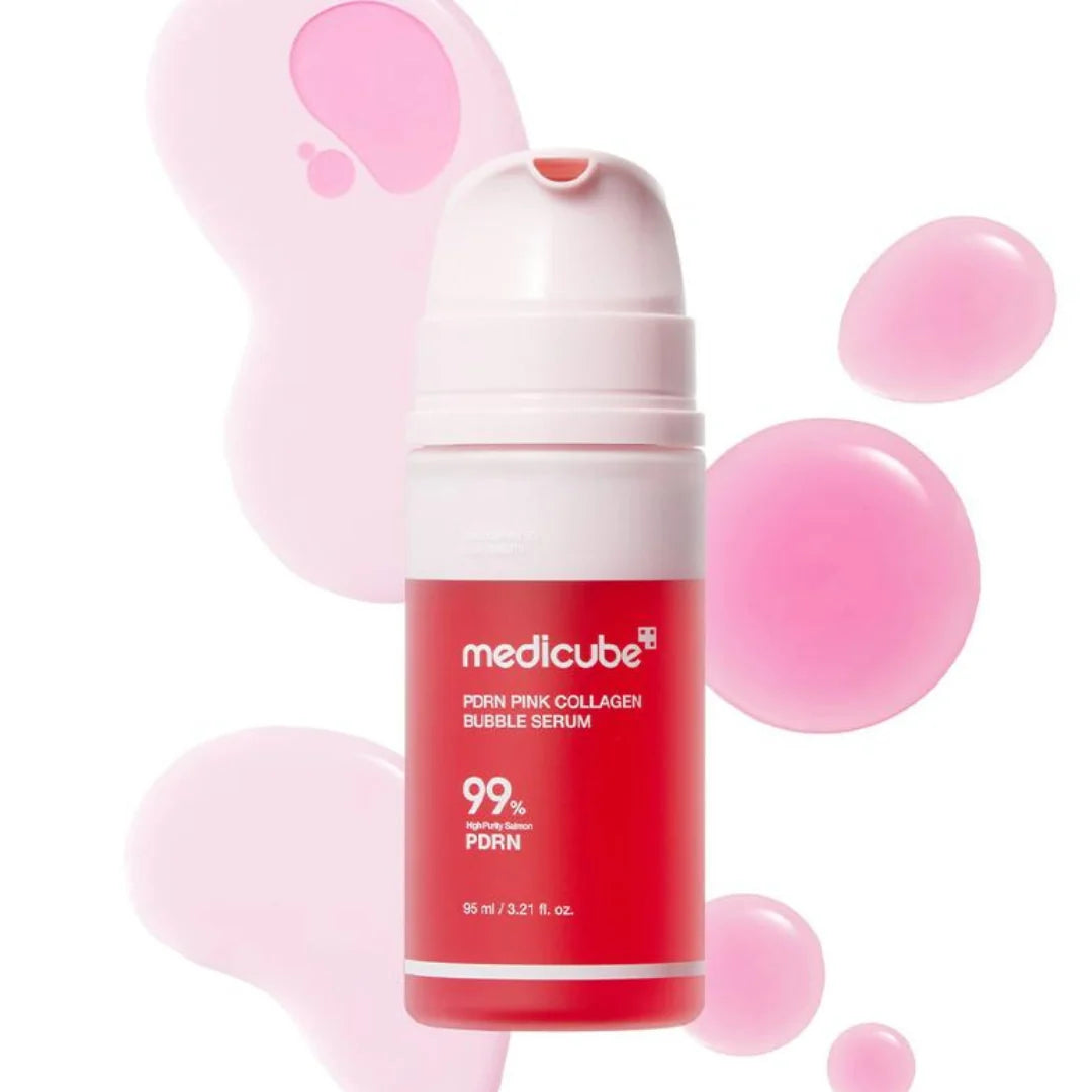 Medicube PDRN Pink Collagen Bubble Serum 95 ml