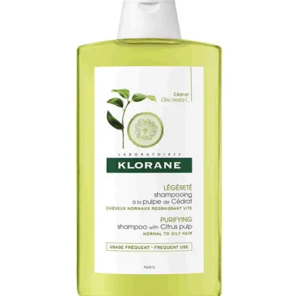 Klorane Shampoing à La Pulpe de Cédrat – 400 ml