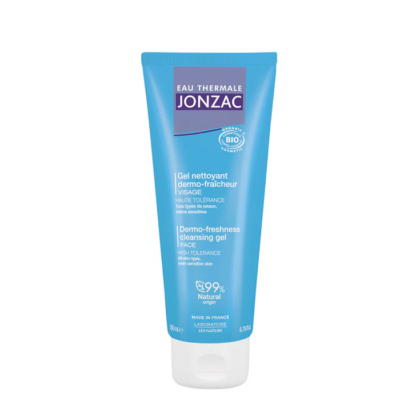 JONZAC EAU THERMALE RÉHYDRATE GEL NETTOYANT DERMO-FRAÎCHEUR 200 ml