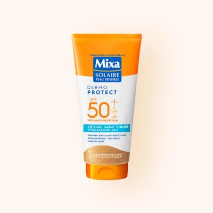 Mixa SOLAIRE DERMO PROTECT ANTI-SEL, SABLE, CHLORE ET HYDRATATION 24H SPF50+ 175ML