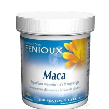 Fenioux Maca – 200 Gélules – 310 mg
