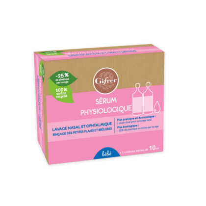 GIFRER SERUM PHYSIOLOGICA BTE X 10 UNIDOSES 10 ML