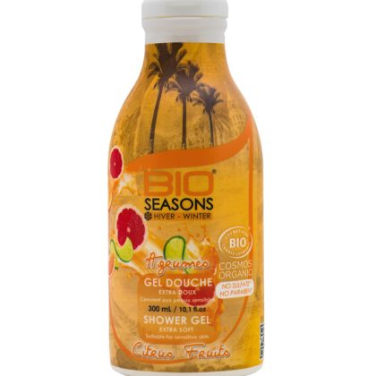 Bio seasons gel douche agrumes 300ml
