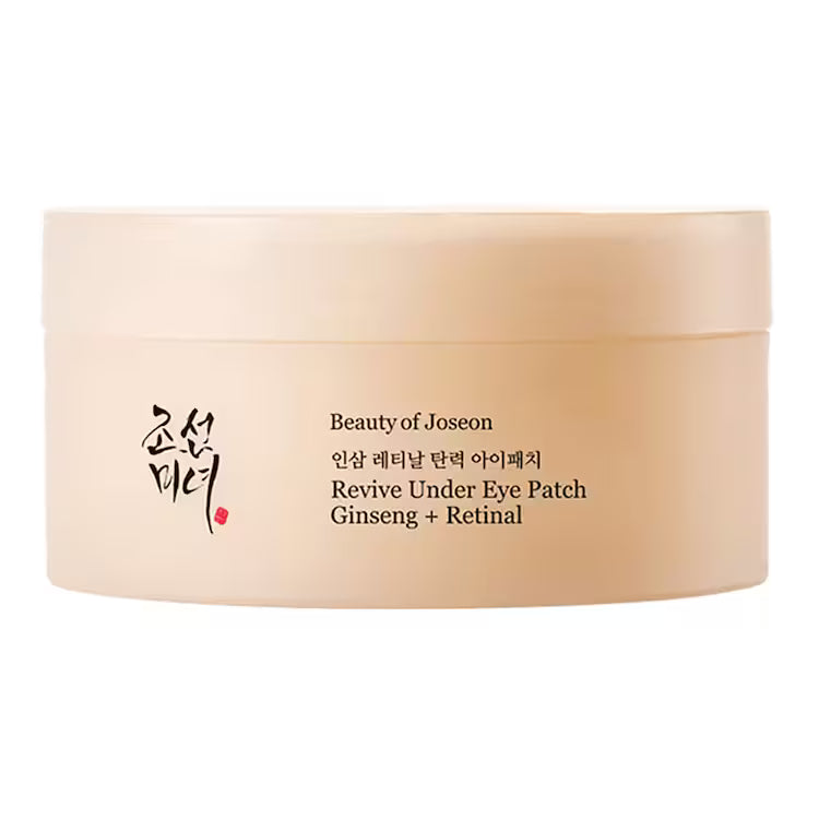 BEAUTY OF JOSEON Revive Under Eye Patch Ginseng + Retinal – 60 Patchs