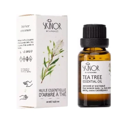 SKINOR bio Huile essentielle d’arbre à thé 20ml