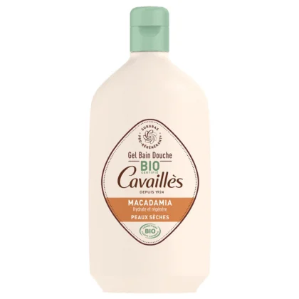 CAVAILLES GEL BAIN DOUCHE HUILLE DE MACADAMIA PEAUX SÈCHES 400 ML