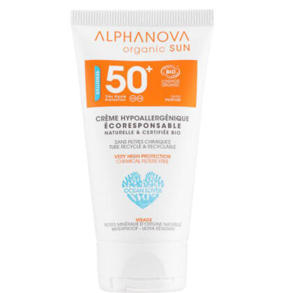 Alphanova Crème solaire très haute protection hypoallergénique SPF 50+