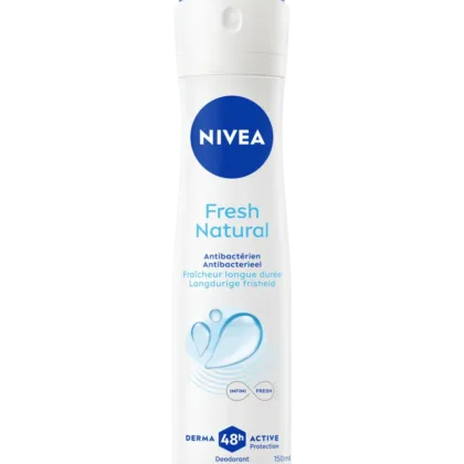 NIVEA Déodorant Spray Femme Fresh Natural O² 72h – Fraîcheur et Protection Longue Durée