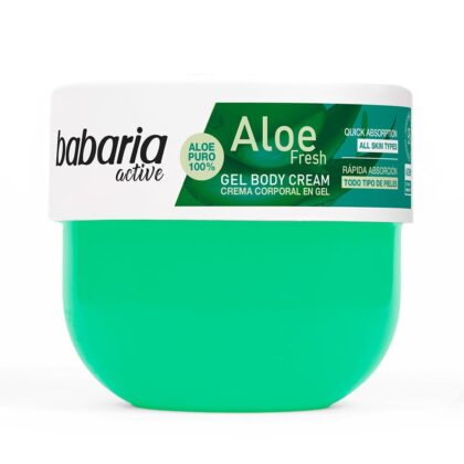 BABARIA CREME CORPORELLE APRES SOLEIL FRAICHE A L'ALOE VERA 400ml