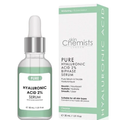 Skin Chemists Serum Pure a l’Acide Hyaluronic 2% 30ml