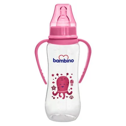 Bambino Biberon avec poignées en polypropylène 250 ml