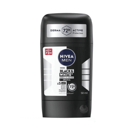 NIVEA MEN DEODORANT STICK BLACK & WHITE ORIGINAL 72H 50ML