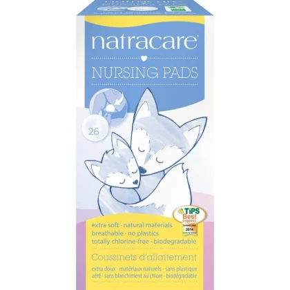 NATRACARE coussinets d'allaitement Naturels | 26 U