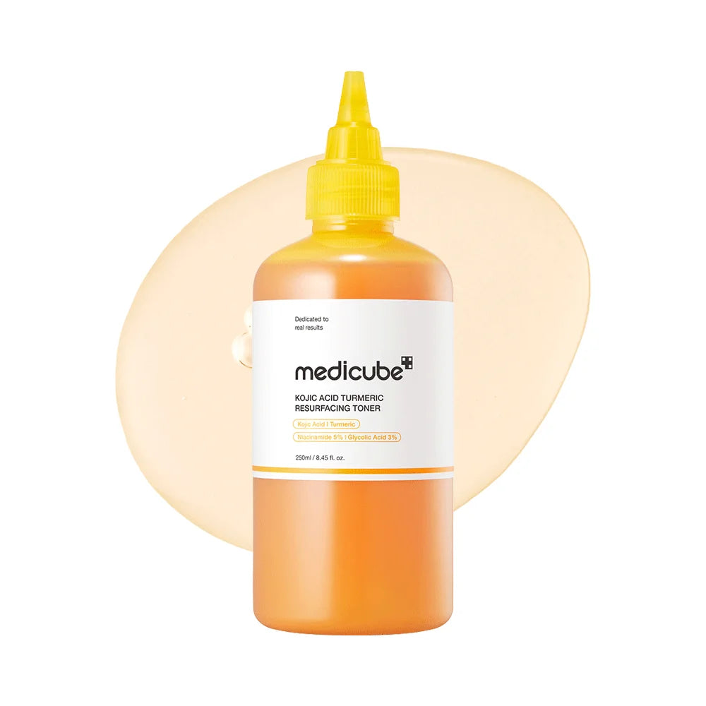 MEDICUBE KOJIC ACID TURMERIC RESURFACING TONER 250 ML