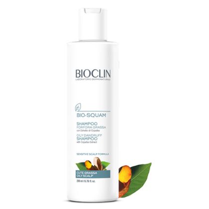 BIOCLIN BIO SQUAM Shampoing pellicules grasses 200ml