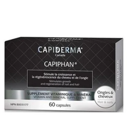 Capiderma Capiphan ongles & cheveux 60 gélules