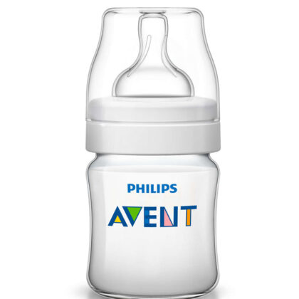 Avent – SCF560/61 – Biberon Classic + 125ml – 0 mois et + (Débit nouveau né)