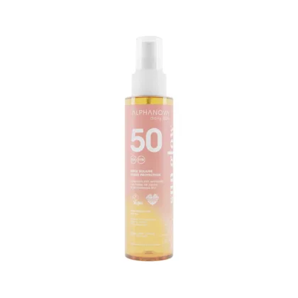 ALPHANOVA DAILY SUN SPF 50+ HUILE SOLAIRE VISAGE SUN GLOW 150 ML