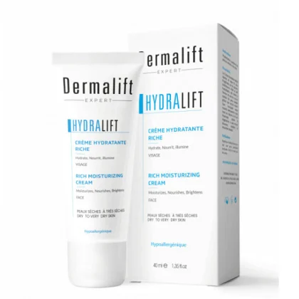 Dermalift hydralift Crème hydratante Peaux sèches à très sèches 40 ml