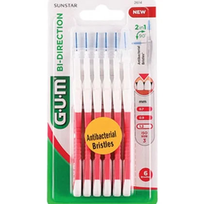 GUM BROSSETTE BI-DIRECTION ULTRA MICRO-FINE 1,2 MM