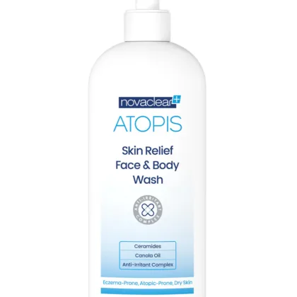 Novaclear Atopis Skin Relief Face and Body Wash 500ml