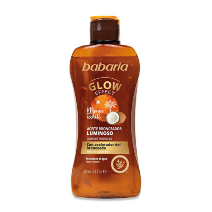 BABARIA GEL HUILE GLOW BRONZANT EFFET ECLAT 200ml