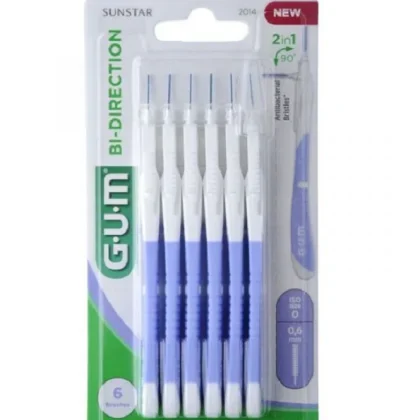 GUM BROSSETTE BI-DIRECTION ULTRA MICRO-FINE 0,6 MM 2014