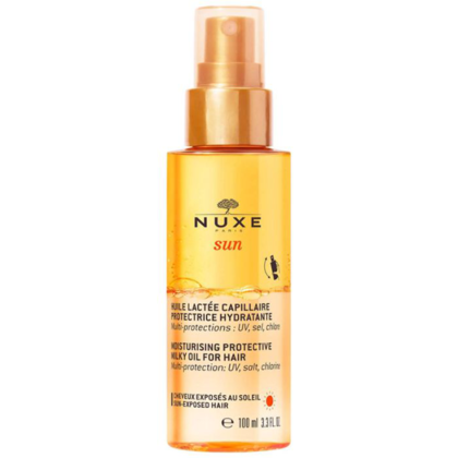 NUXE SUN Huile Lactée Capillaire Protectrice Hydratante - 100 ml