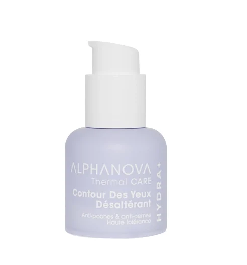 Alphanova Contour des Yeux Hydra+ 15ml – Soin Anti-Cernes, Anti-Poches & Hydratant Intense