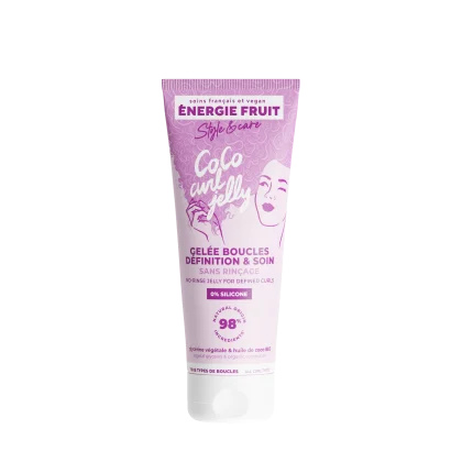 ENERGIEFRUIT COCO CURL GELÉE SOIN DÉFINITION BOUCLES - HUILE DE COCO - SANS SILICONE  200ML