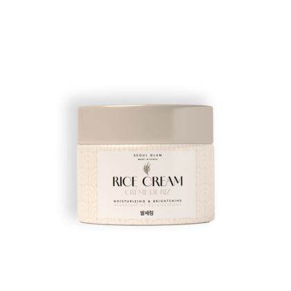 Seoul Glam Crème Hydratante au Riz 50ml – Soin Nourrissant & Éclat Naturel pour Tous Types de Peau