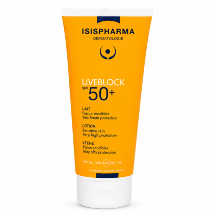 ISISPHARMA UVEBLOCK SPF50+ Lait Peaux Sensibles 100ml