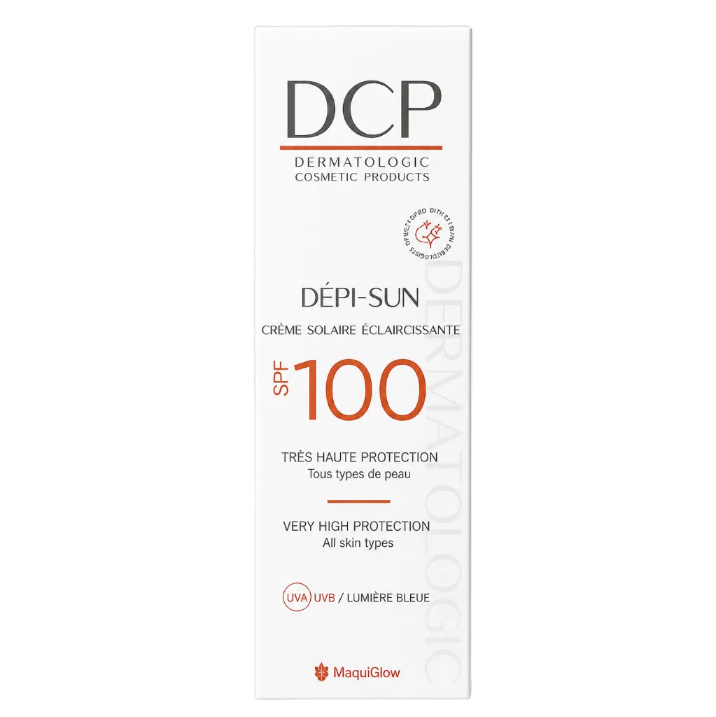 DCP Depi Sun Crème Solaire Éclaircissante SPF100+ 50ml