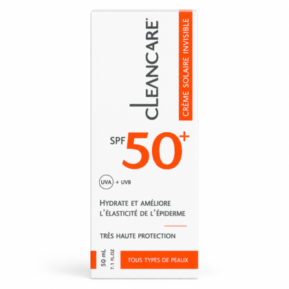 CleanCare Crème Solaire Invisible SPF50+ 50ml