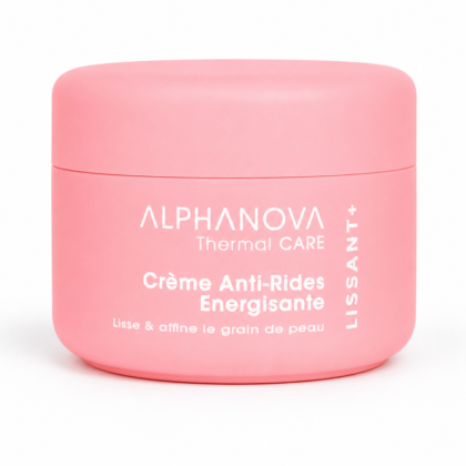Alphanova Thermal Care Lissant + Crème Anti-Rides Énergisante Bio 50 ml
