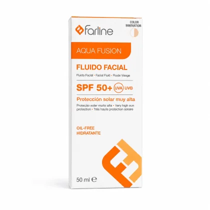 FARLINE Aqua Fusion Fluide Facial SPF 50+ Teinté 50 ml