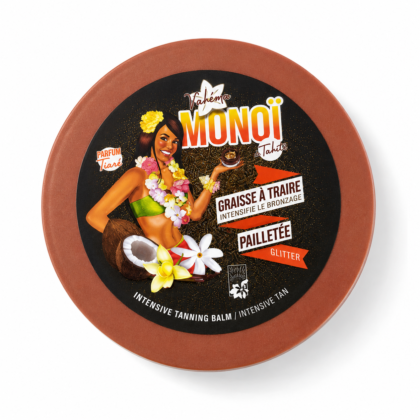 VAHEMA MONOI DE TAHITI GRAISSE A TRAIRE PAILLETEE 125 ml