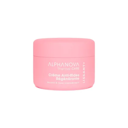 Alphanova Crème Anti-Rides Régénérante Lissant+ 50ml – Soin Naturel Raffermissant & Hydratant