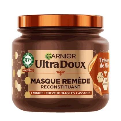 GARNIER ULTRA DOUX MASQUE REMÈDE RECONSTITUANT TRÉSORS DE MIEL 340ML