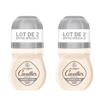 CAVAILLÈS LOT DE 2 DEODORANT INTENSE LP ANTI-TRANSPIRANT 48H ROLL-ON 2 x 50ML