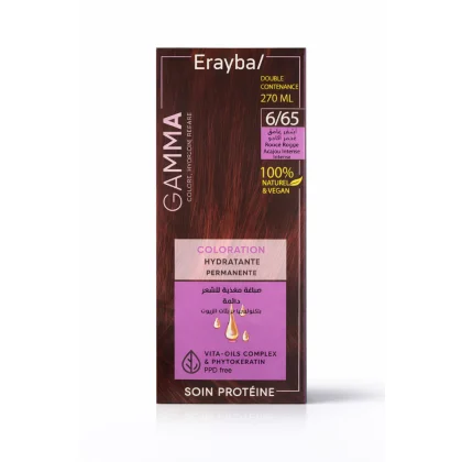 Erayba gamma Coloration  6/65 Blond Fonce Rouge Acajou