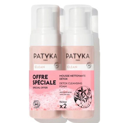 PATYKA CLEAN DUO MOUSSE NETTOYANT DETOX 150ML