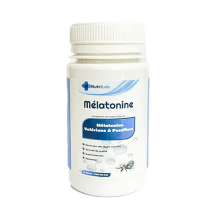 NUTRILAB MELATONINE 60 COMPRIMÉS